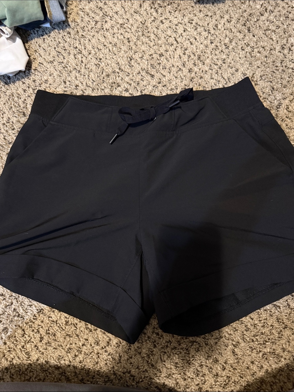 90 Degree by Reflex Black Athletic Shorts Size Medium